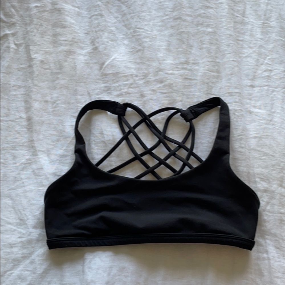 Lululemon Black Sports Bra